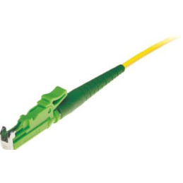 Pigtail BKT FO Standard, OS2 G.652.D, E2000/APC, 2m, luźna osłona, żółty