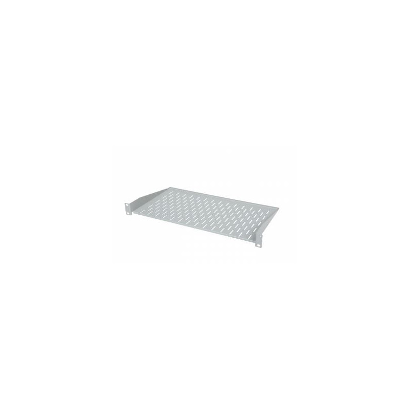 Półka stała BKT 19", 1U, o gł. 250 mm., mocowana z przodu RAL 7035 szary