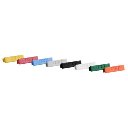 Identyfikator portu BKT RJ45 - zielony (50szt.)