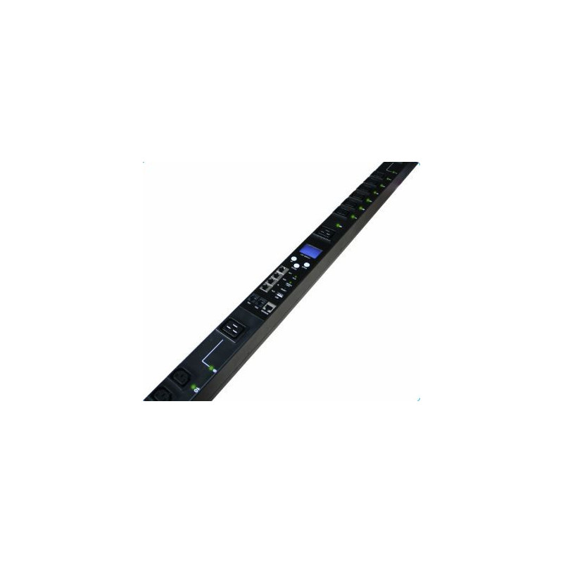 Listwa zarządzalna pionowa BKT RPDU typ B 21xIEC320 C13 + 3xIEC320 C19, wtyk IEC 60309 32A/400V, 2xPorty Temperatury/Wi