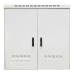 Szafa zewnętrzna BKT AluCab2 19” 30U 800/800/1555 (szer/gł/wys) IP55 RAL7035 (aluminiowa, dwupłaszczowa, jednokomor