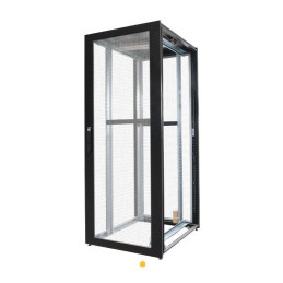 Szafa serwerowa BKT 4DC 42U, 800/1000/1980, szer./gł./wys. mm., drzwi przednie i tylne perforowane, RAL 9005 czarny, (