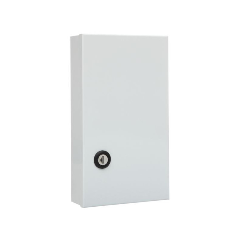 Naścienna szafka rozdzielcza BKT NSR-S, 150x95x256mm (szer/gł/wys), niewyposażona, szary