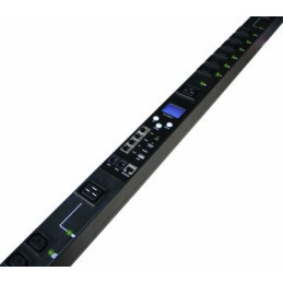 Listwa zarządzalna pionowa BKT RPDU typ D 18xIEC320 C13 + 6xIEC320 C19, wtyk IEC 60309 32A/400V, 2xPorty Temperatury/Wi
