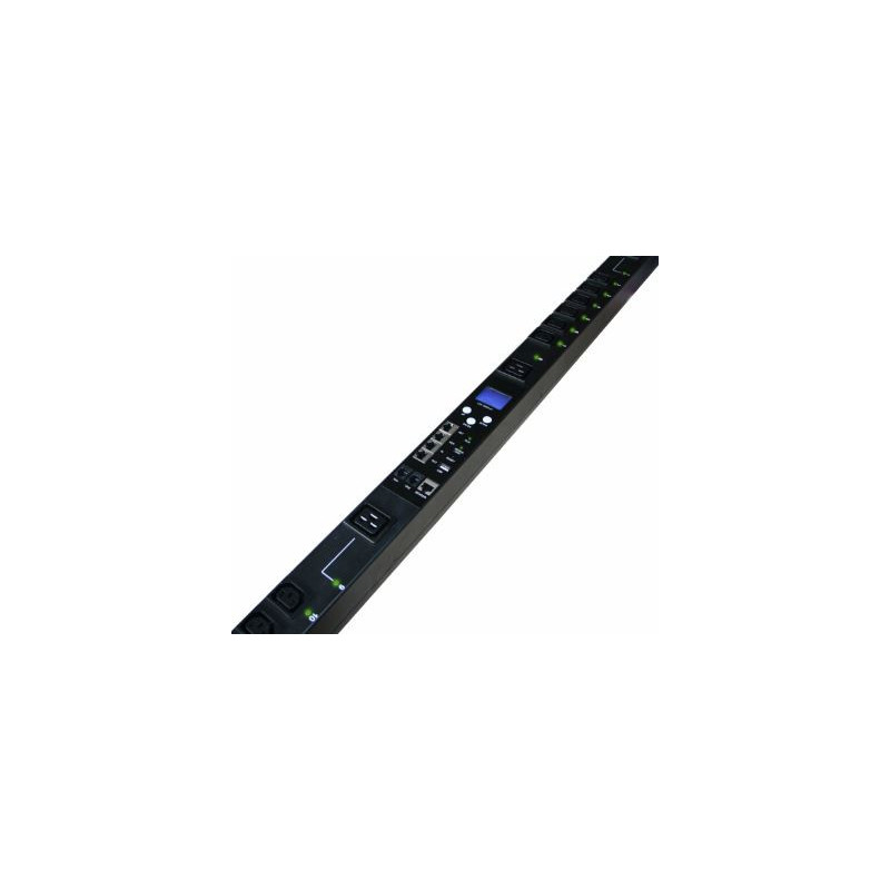 Listwa zarządzalna pionowa BKT RPDU typ D 18xIEC320 C13 + 6xIEC320 C19, wtyk IEC 60309 32A/400V, 2xPorty Temperatury/Wi
