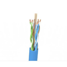 Kabel kat.6, U/UTP, BKT 405, LSHF-FR, drut, niebieski, B2ca -s1a,d1,a1 (500m)