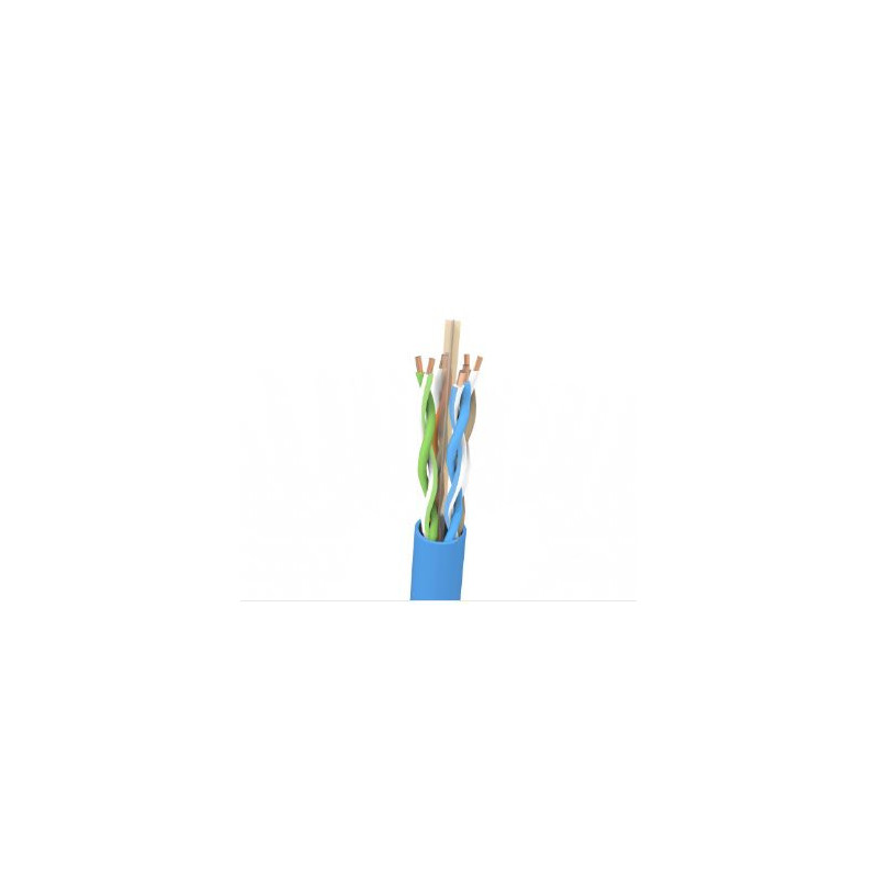 Kabel kat.6, U/UTP, BKT 405, LSHF-FR, drut, niebieski, B2ca -s1a,d1,a1 (500m)