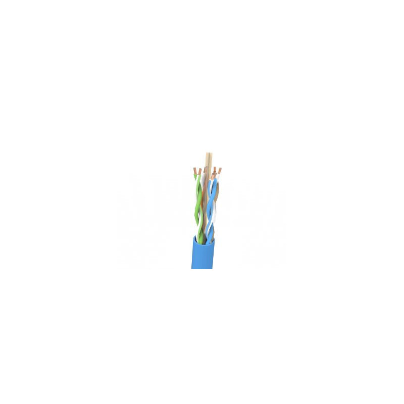Kabel kat.6, U/UTP, BKT 405, LSHF, drut, niebieski, Dca -s2,d2,a2 (box 305m)