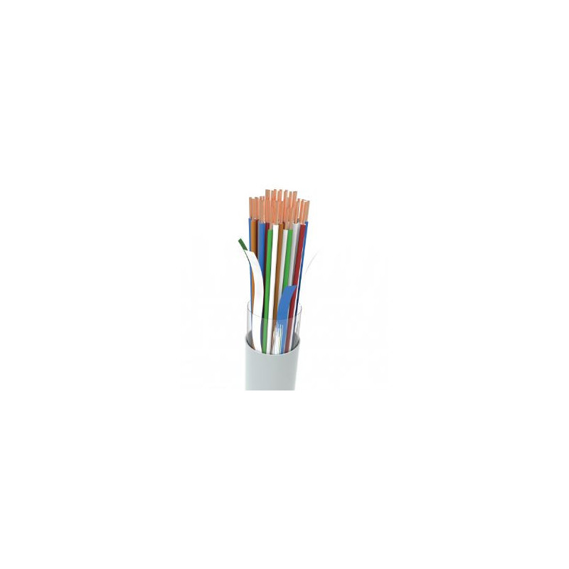 Kabel kat.3, U/UTP, DRAKA Multipara 50x2x0,5 (J-2YH), LSOH, drut, Eca