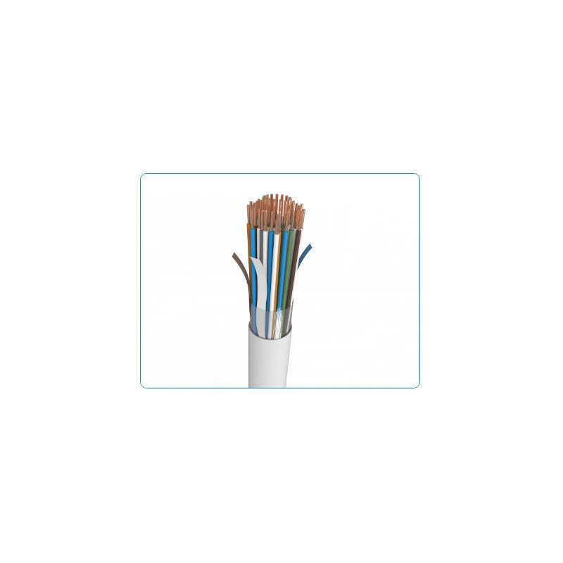 Kabel kat.3, U/UTP, DRAKA Multipara 25x2x0,5 (J-2YH), LSOH, drut, Eca