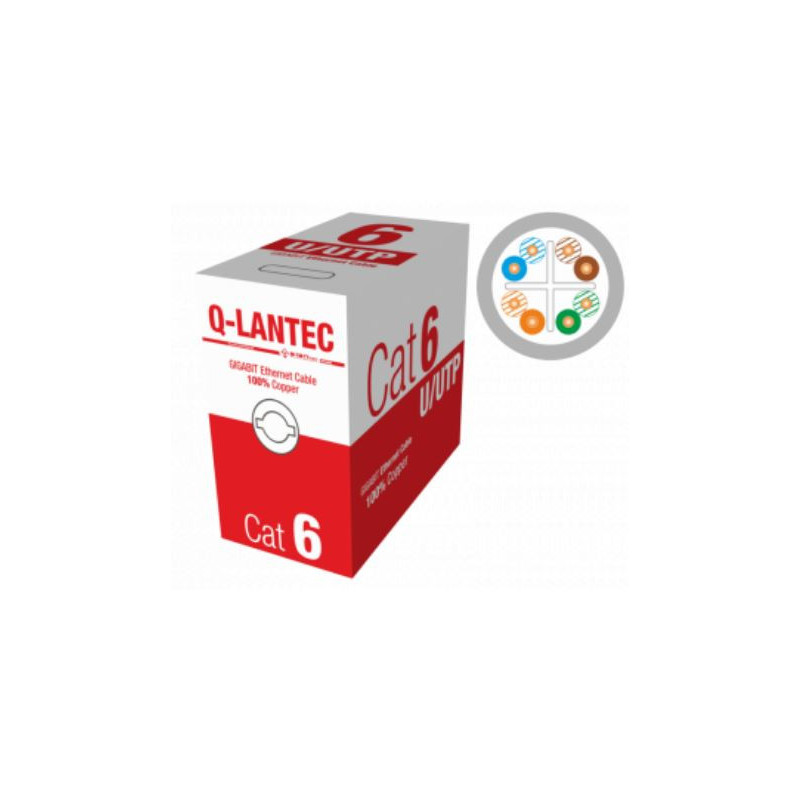 Kabel sieciowy UTP kat.6 PVC Eca Q-LANTEC (305m)