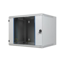 Szafa wisząca dwuczęściowa, BKT TOP 12U, 600/500/600 szer./gł./wys. mm., RAL 7035 ( konstrukcja spawana - nośność