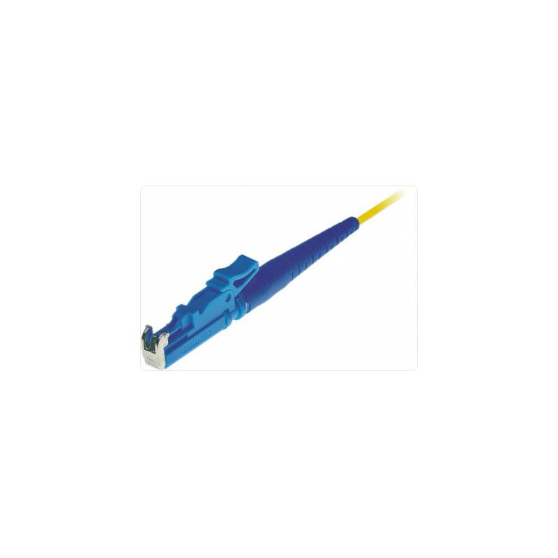 Pigtail BKT FO Standard, OS2 G.652.D, E2000/UPC, 2m, luźna osłona, żółty