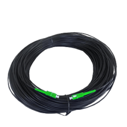 Patchcord PrecoDrop Ready-To-Use, OS2 G.657.A2, simplex, SC/APC-SC/APC, Φ3.0mm, czarny, 100m