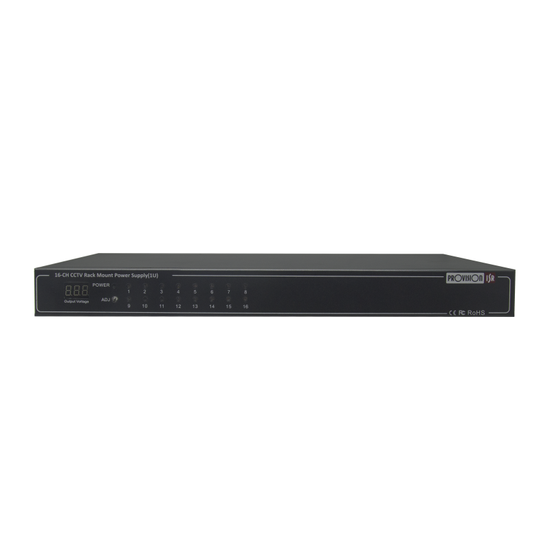 Provision-ISR 12V Power Supplies – Regulated CCTV PSU from 1A to 20A
