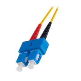 Patchcord BKT FO Standard, OS2 G.652.D, duplex, SC/APC-SC/APC, 3m