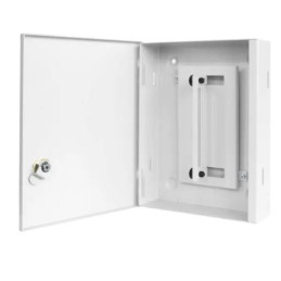 Naścienna przełącznica światłowodowa BKT HomeLINE-XS, 243x188x50mm (szer/gł/wys), 12xSC simplex/LC duplex/E2000, n