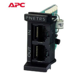 APC PNETR5 ProtectNet - modul ochrony przepieciowej 1U Cat5 | Fibero